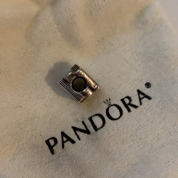 Authentic Sterling Silver Pandora Study Owl Charm - Picture 7 of 8